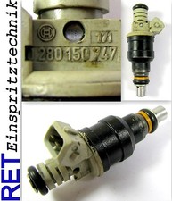 Einspritzdüse BOSCH 0280150747 Opel Astra F 1,8 i gereinigt & geprüft