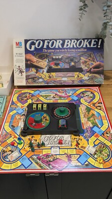 Go for Broke! Brettspiel MB Spiele 1985 - guter Zustand