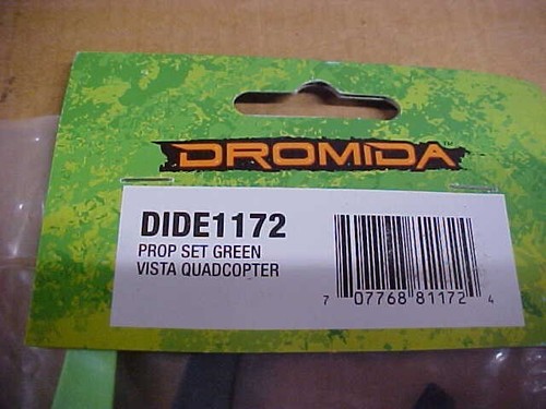 DROMIDA DIDE1172 = PROP SET, GREEN & BLACK: VISTA QUADCOPTER (NEW) - Picture 2 of 2