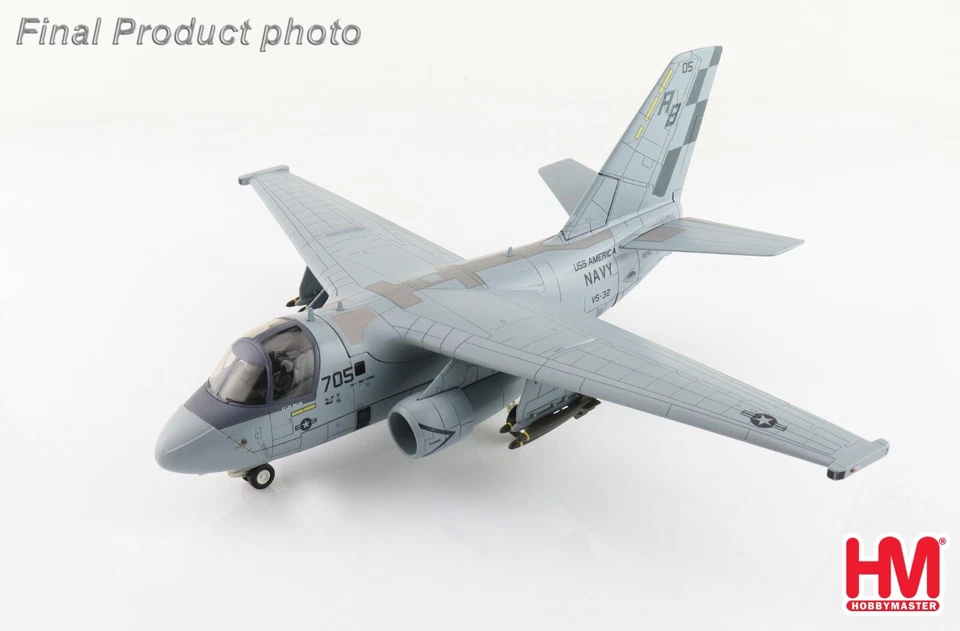 Hobby Master 1/72 HA4912 Lockheed S-3B Viking USN VS-32 Maulers, Desert Storm - Immagine 2 di 4