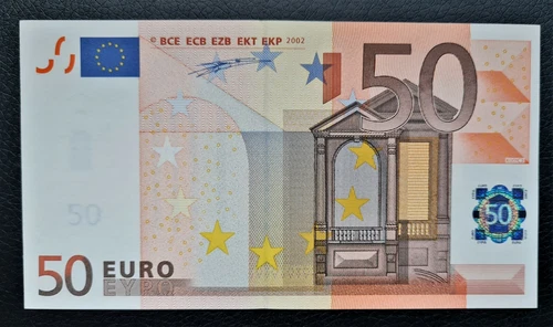 2002 Ireland €50 Euro T Duisenberg Excellent GEM UNC