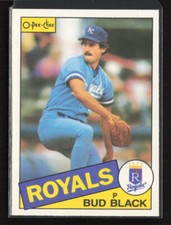 1985 O-Pee-Chee #47 Bud Black Kansas City Royals Near Mint or Better