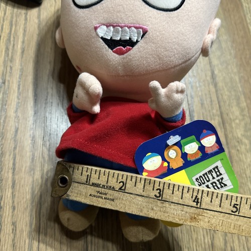 VTG South Park 12" Timmy Plush Doll Toy Non-Talking Version 2000 NWT NOS - Picture 18 of 18