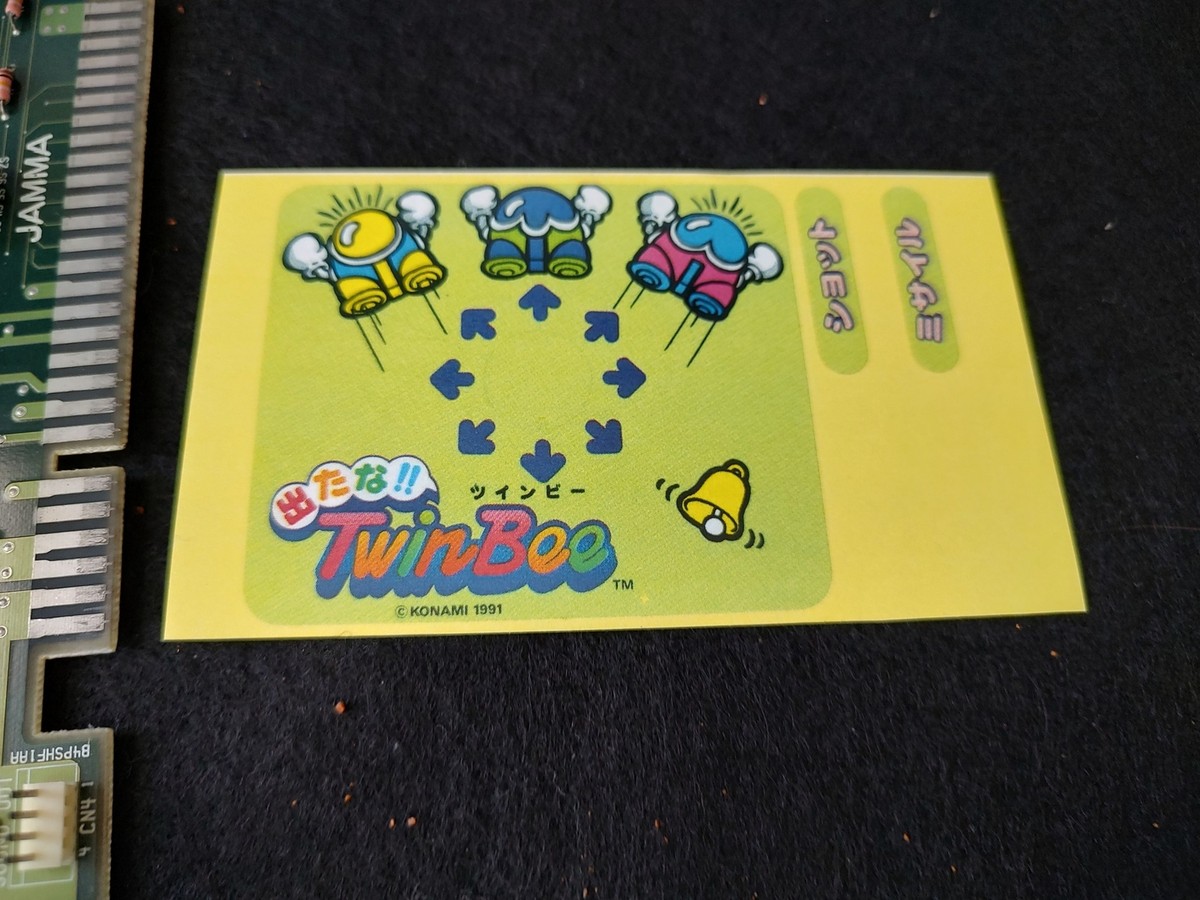 Detana !! Twin Bee Bells & Whistle Arcade PCB System JAMMA Board