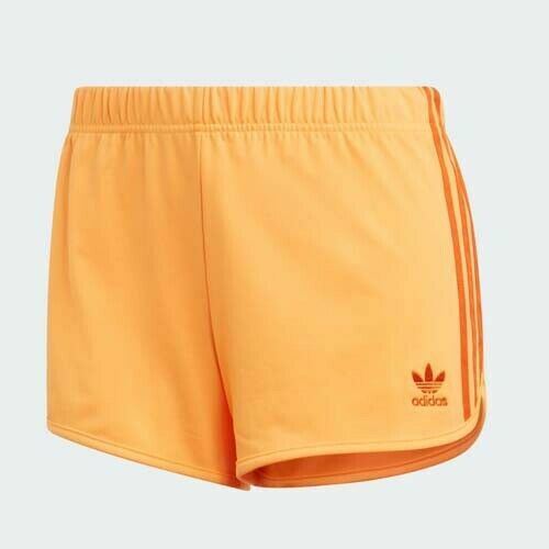 3 Stripe shorts orange Adidas EJ9343 