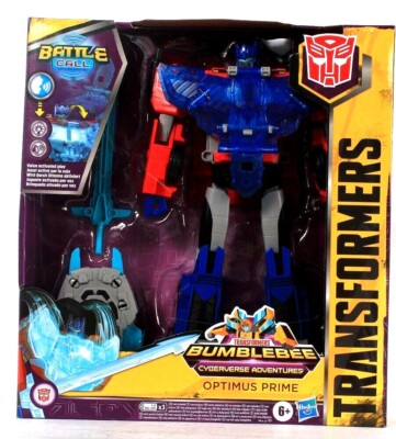 Hasbro Transformers Bumblebee Cyberverse Adventures Battle Call Optimus Prime