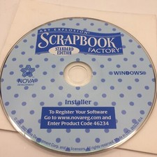 Nova Development Art Explosion Scrapbook Factory Standard Windows 2001,2002