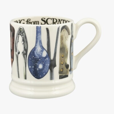 Emma Bridgewater Kitchen Tools Kochen von Grund auf Becher 1 x 300 ml, Keramik