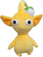 Pikmin Plush Doll Toy Nintendo Tokyo All Characters Yellow Pikmin W9 D9 H17cm