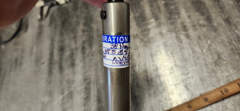 Предварительно установленный динамометрический ключ Proto 3/8 дюйма RJD-6 10-50 фут-фунтов 38 Нм #2115 - Изображение 4 из 4