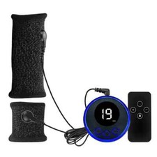E-stim Shock Chastity Cage Ball Stretcher Time Delay Enhancer Extender for Men