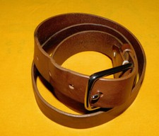 EVERLANE MADE IN USA LIGHT BROWN GENUINE ITALIAN LEATHER BELT SIZE M - 36/90cm.