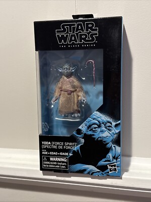 Hasbro Star Wars Black Series 6  Yoda Force Spirit Ghost Exclusive Action Figure