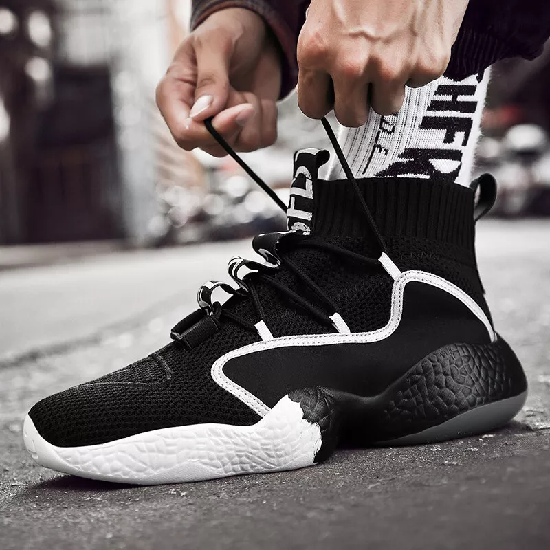 Fashion High Top Shoes Men s Outdoor Lightweight Sports Running