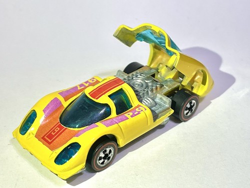 🎃CUSTOM MADE🎃 REDLINE HOT WHEELS PORSCHE 917 FLYING COLORS 1969 - YELLOW 💛 - Picture 5 of 7