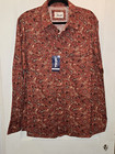 <!--F#f_0-->NWT Wrangler Western Wear Men's Shirt Rust Steer Horse Snap Up Large<!--F/-->