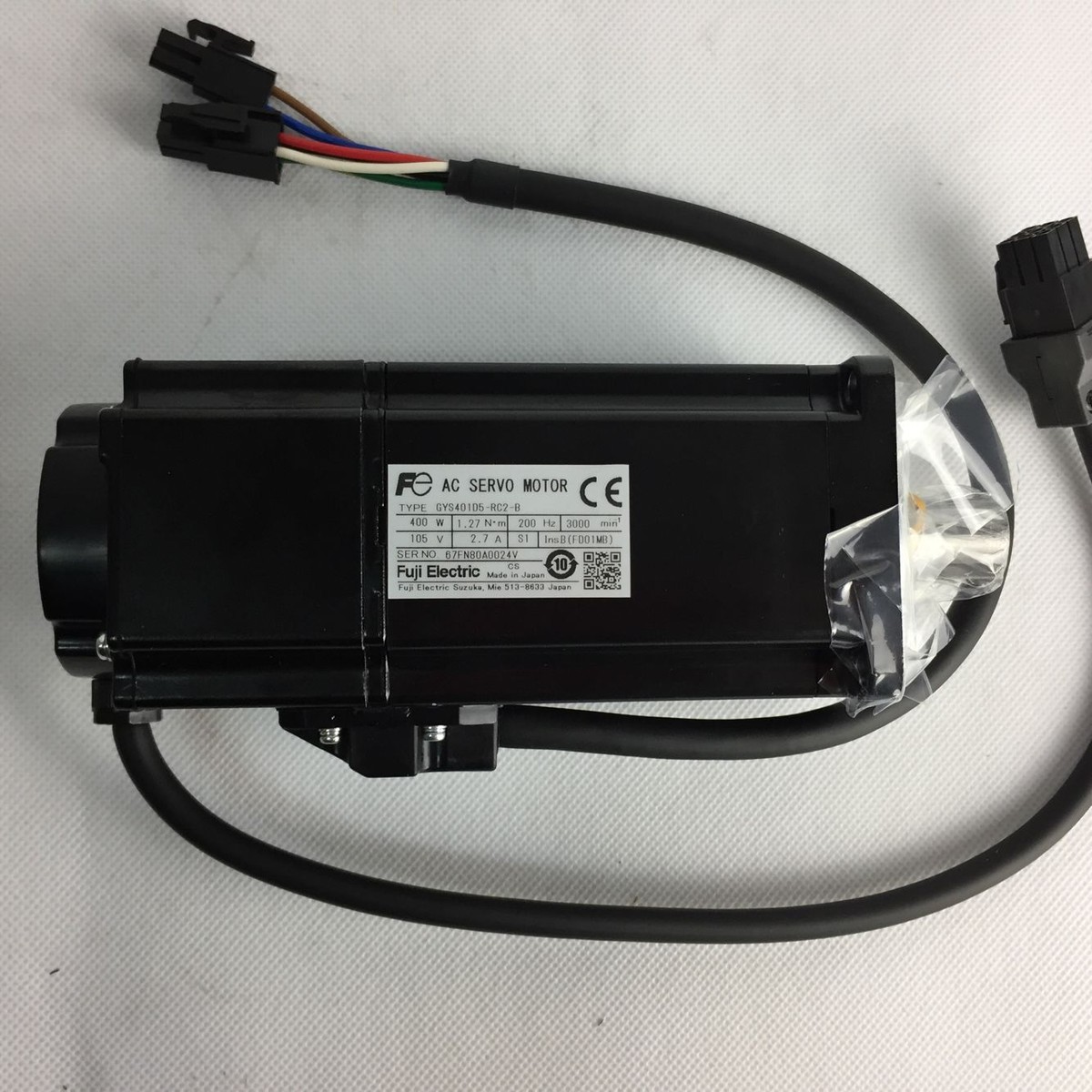 FUJI AC SERVO MOTOR GYS401D5-RC2-B GYS401D5RC2B FREE FUJI AC SERVO MOTOR GYS401D5-RC2-B GYS401D5RC2B FREE