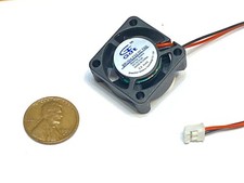 2 Pieces mini B9 DC 5V fan 2510 small PH2.0-2Pin computer GDStime 25mm x 10mm