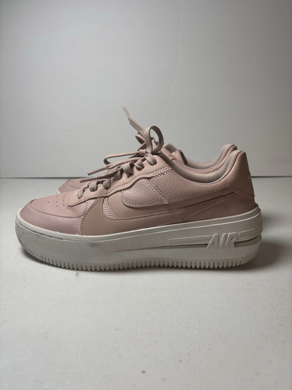 Nike Air Force 1 Platform Oxford rosa usate taglia 8