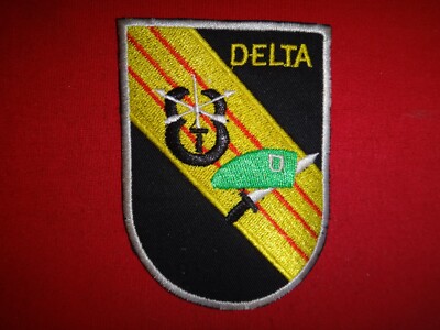 Vietnam War Patch US 5th Special Forces Group MACV-SOG Project DELTA ...