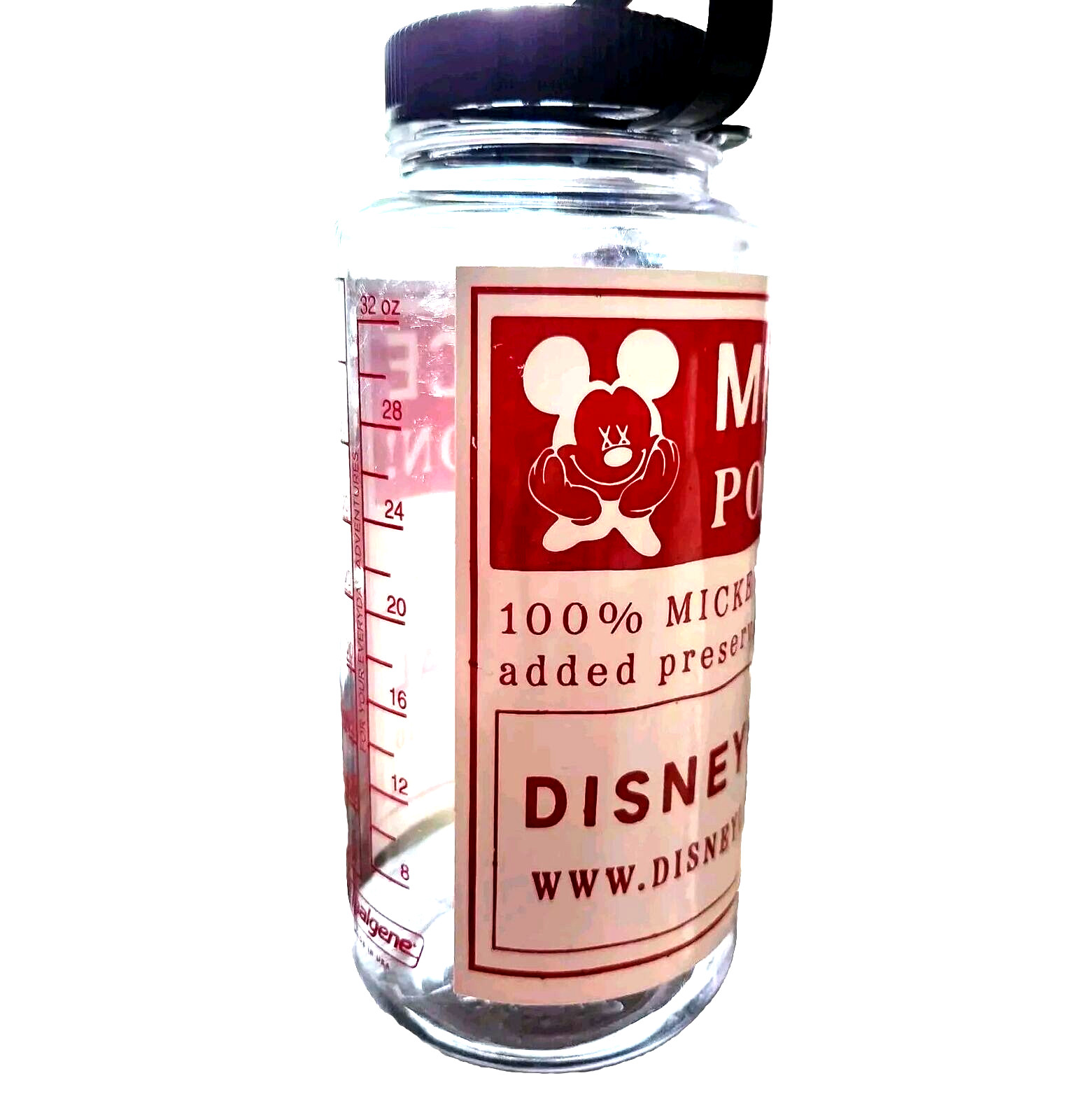 Mickey Juice EMPTY Water Bottle 32 oz  Halloween Spoof Poiso