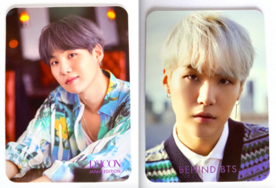 BTS Dicon Vol.2 BEHIND JAPAN SPECIAL EDITION Official Photocard Photo Card SUGA