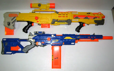 NERF Longstrike CS-6  Longshot CS-6 - Elite - Foam Dart Guns - Toys - VGC