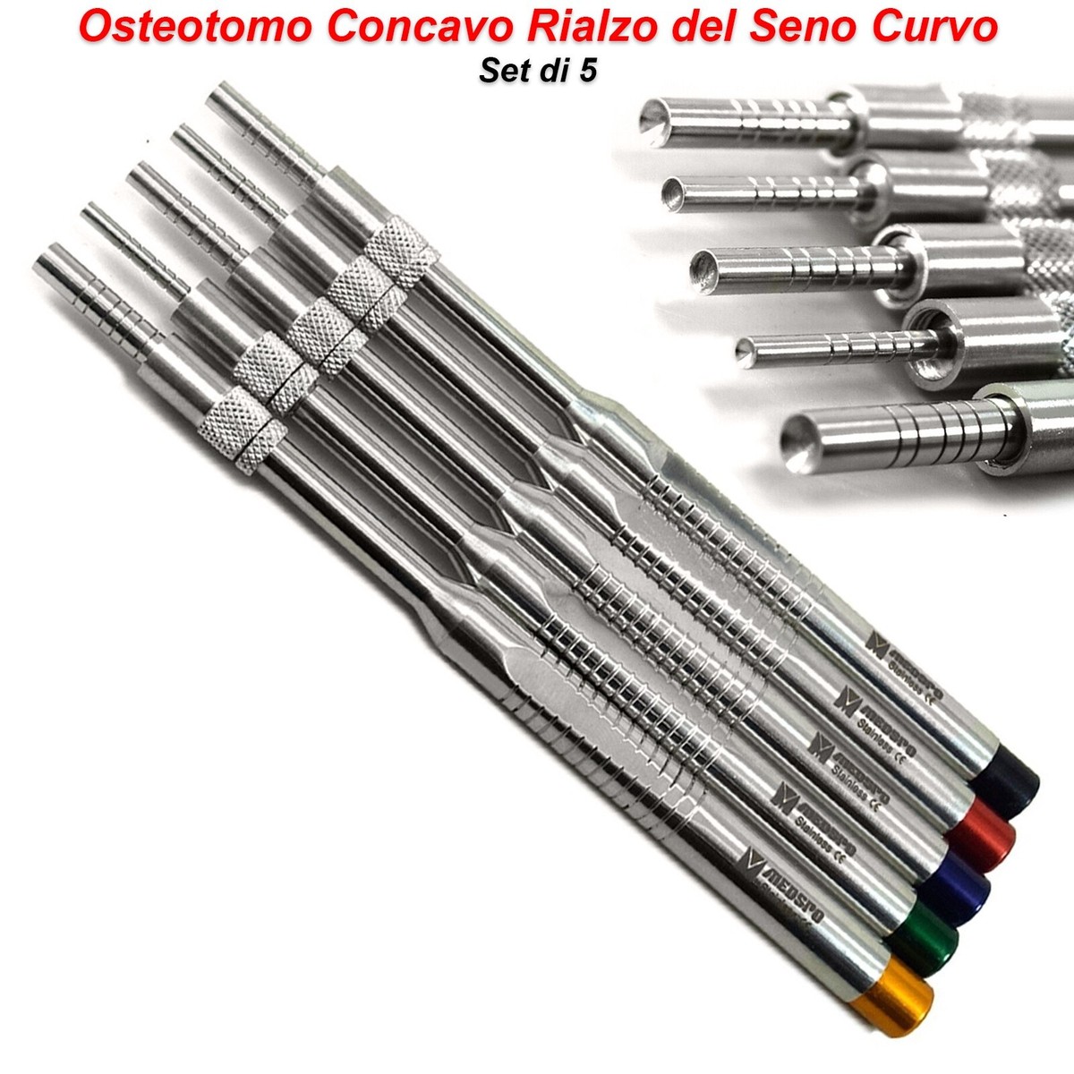 Kit Strumenti Per Chirurgia Orale E Odontoiatria – 17 Pezzi In Acciaio Inox – Marca Syze