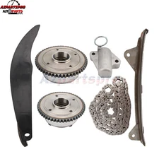 Timing Chain Kit Tensioner Guide CVVT Gear Sprocket For 2012-2013 Kia Soul 2.0L