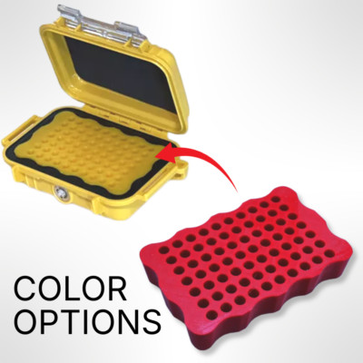22LR 22 LR Ammo Storage Tray for Pelican 1010 1030 Micro Storage Case (Holds 70)