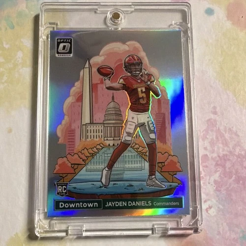 Panini 2024 Donruss Optic Downtown! Jayden Daniels RC #16 Commanders