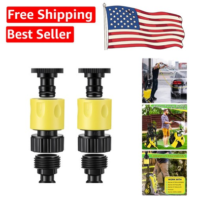 #ad Quick Connect Garden Hose Adapter for Karcher Pressure Washers 3 4 Inch Size $24.99