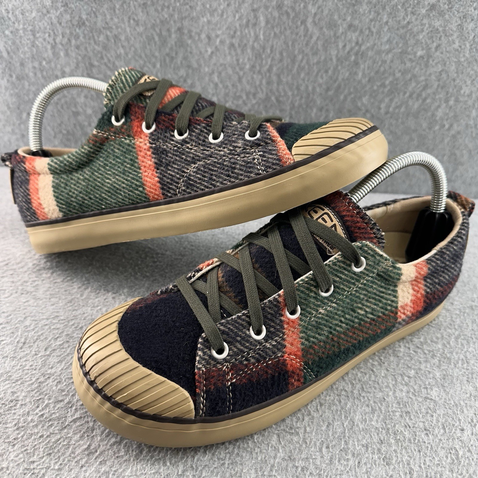 Keen Shoes Donna Taglia 9 5 Elsa Sneakers Casual Pile Plaid Lana Flanella 1017967