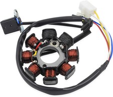 Ignition Stator Magneto 4 wire AC 8 Pole Coil for GY6 49cc 50cc 80cc 125cc 150cc