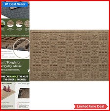 Dog Paw Doormat 23 x 35 Inch Rubber Backing Indoor Outdoor All Weather Entry Mat