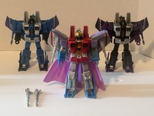 Transformers WFC Earthrise Seeker Lot SS86 Starscream, Thundercracker, Skywarp