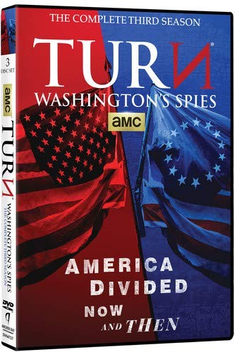 Turn: Washington's Spies Season 3 (DVD) Jamie Bell Seth Numrich Meegan Warner