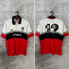 PONTARDAWE RFC 1990's RUGBY UNION MATCH SHIRT #12 CANTERBURY JERSEY SIZE XL