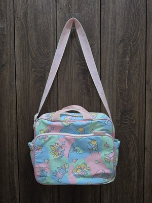 VINTAGE CUTIE PIE PINK   DIAPER BAG   12'' X 17''
