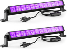 2PCS 40W LED Black Light Bar, Black Lights for Glow Party, Blacklight
