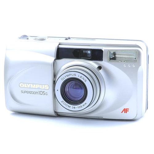 [Near MINT] Olympus Superzoom 105G 35mm Point & Shoot Film Camera Japan #507007