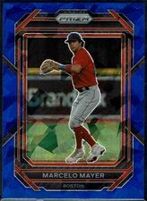 2023 Panini Prizm - Marcelo Mayer #144 Blue Ice Prizm (RC)