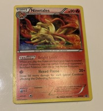 2012 Pokemon NINETALES Black Star Promo COSMOS HOLO Foil B&W Set Card BW66 - MP on eBay