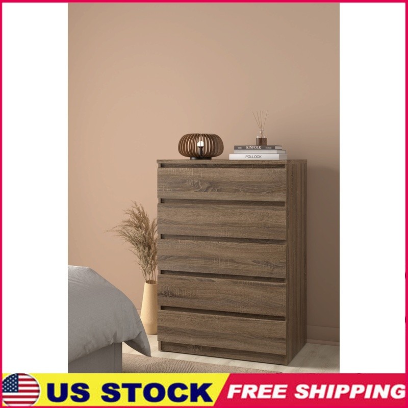 Scottsdale 5-Drawer Chest Dresser for Bedroom Storage Organizer New Furniture