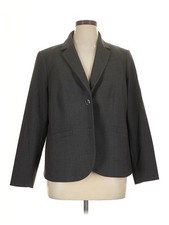 Calvin Klein Women Gray Blazer 16