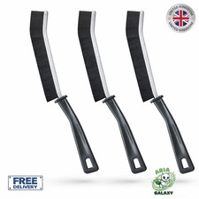 3Pcs Crevice Cleaning Brush Hard Bristle For Gap Tile Grout Kitchen Tool UK