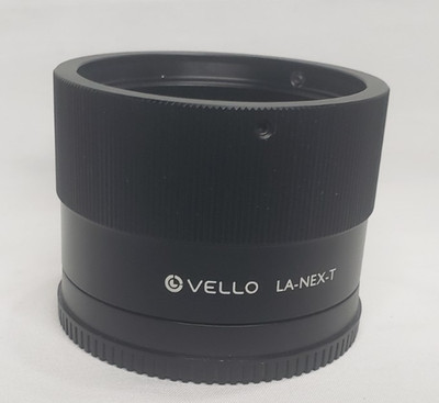 Vello LA-NEX-T T-Mount Lens to Sony E-Mount Camera Lens Adapter