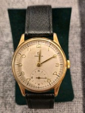 1940s Omega 9ct Gold Dress Watch – Calibre 30T2 – Classic Vintage Omega
