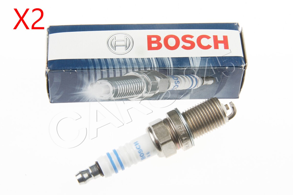 BOSCH 2x Spark Plug For ACURA AUSTIN BOGDAN BRILLIANCE CHERY MG 84-18 0242235667