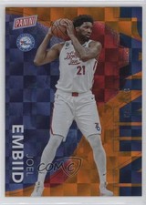 2023 Panini National Convention Orange 3/199 Joel Embiid #37 0q4v